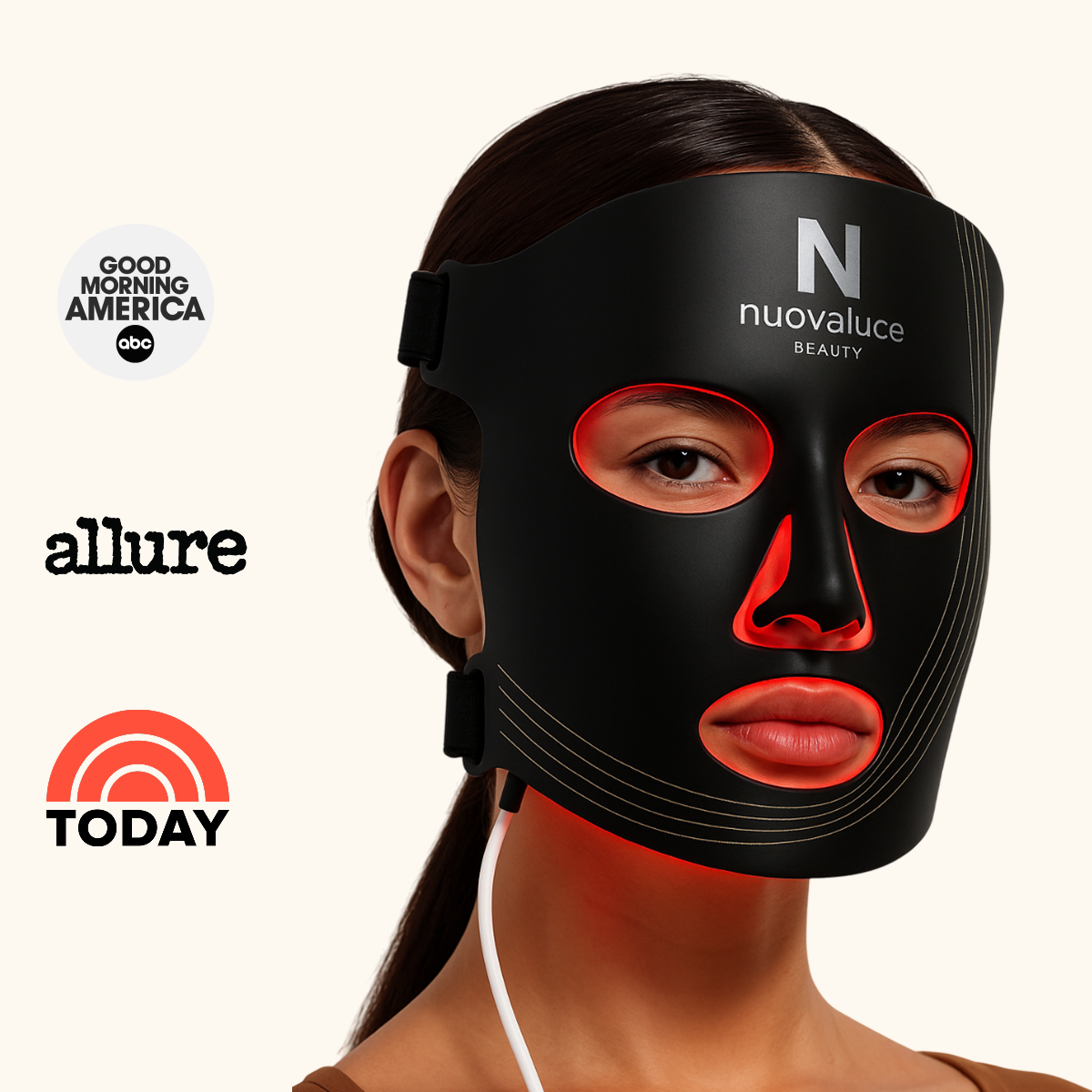 Nuovaluce LED Light Therapy Face Mask - Redirect